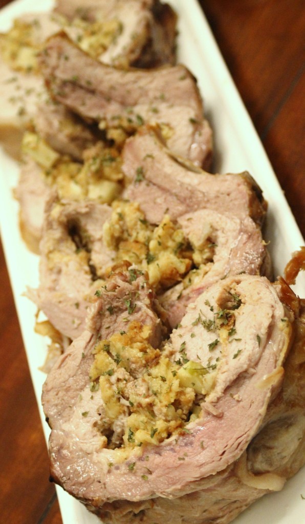 Apple Stuffing Pork Roast Slyh In The Kitchen 6396